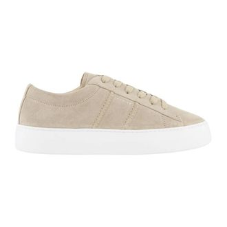 Nubikk Schoenen, Heren, Beige, 47 EU, Leer, Beige Sneaker Jagger Morris Style