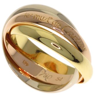 Cartier Yellow Gold (18K) Pink Gold (18K) White Gold (18K) Band Ring (Pre-Owned)