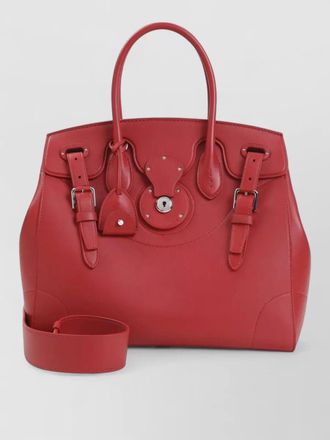 Ralph Lauren Collection ricky shoulder bag buckle keyhole strap