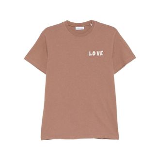 Maison Labiche T-Shirts, female, Brown, Size: XS Poitou T-shirt