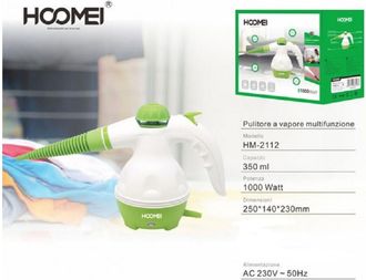 Trade Shop Trade Shop - Spazzola A Vapore 1000 Watt Pulitore Multifunzione Sgrassa E Sterilizza Hm-2112