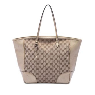 Gucci Pre-owned Gucci GG Canvas and Leather Bree Tote Ladies L4BJRWAHEZCDE6FK