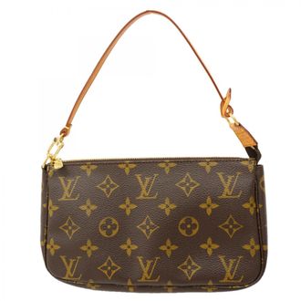 Louis Vuitton Brown Pouch (Pre-Owned)