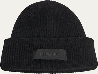 Jacquemus Mens Le Bonnet Gros Grain Beanie