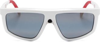 Vuarnet Occhiali da sole oversize - Bianco