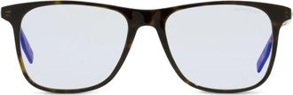Montblanc photochromic-lenses square-frame sunglasses - men - Acetate - 54 - Brown