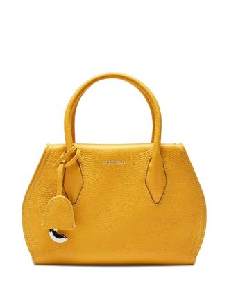 Coccinelle Lord leather tote bag - Giallo