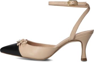 Unisa Schoenen, Dames, Beige, 39 EU, Elegante Beige Sandalen met Kegelhak