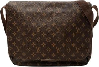 Louis Vuitton Pre-owned Monogram Beaubourg MM - Dames - Vintage Schoudertas - Bruin - ONE Size - Vintage