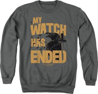 Gildan Game Of Thrones My Watch Has Ended Adult Crewneck Sweatshirt