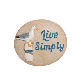 Beachcombers 1.75 Resin Pebble Live Simply Gull in Beige at Nordstrom