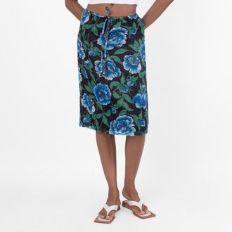 Kenzo Elasticated Waistband Drawstring Skirt, Brand Size 36 (US Size 4)