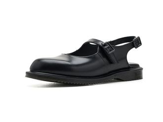 Dr. Martens Madaline Womens Flat Shoes Black : UK 8 (US Womens 10) M, Leather
