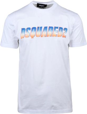 Dsquared2 Uomo, Top, Bianco, XL, new