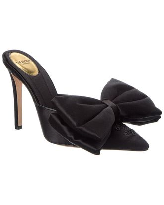 Valentino Yolande 105 Satin Mule