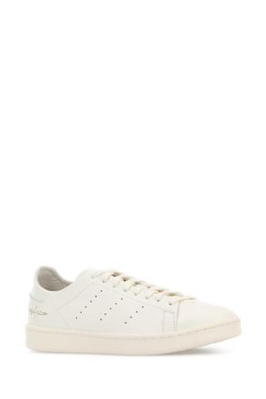 Yohji Yamamoto Unisex White Leather Stan Smith Sneakers Offwhite
