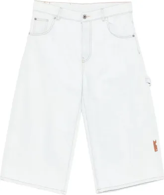 Off-white Five-pocket Denim Shorts
