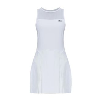 Lacoste Vestido de Tenis para Jugadoras - Sport - Mujer - Blanco - 2XL