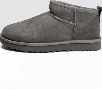 UGG Womens UGG Classic Ultra Mini Womens Boot - Grey - Size: 6