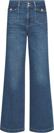 Mos Mosh MMColette Nagato Jeans - Dames - Loose Fit Jeans - Blauw - W26 L32 - Jeans