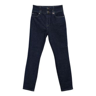 Pinko Skinny Jeans with Logo Plaque - female - PINKO - Slim Fit Jeans - Blue - W27 - Jeans