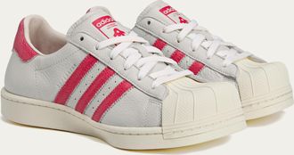 adidas Originals ADIDAS Originals Womens Superstar by Avavav - White/Red Leather - Size UK 4