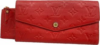 Louis Vuitton Cerise Long Wallet (Bi-Fold) (Pre-Owned)