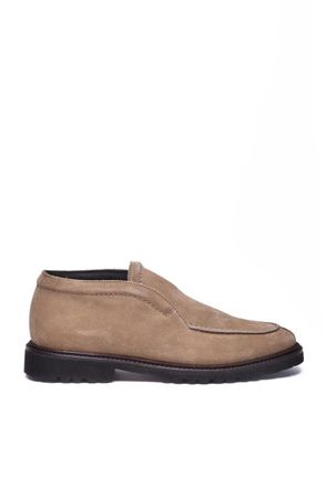 Tagliatore Suede Boots - Beige