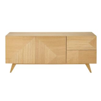 Maisons du monde Aparador vintage 2 puertas 2 cajones 165 cm