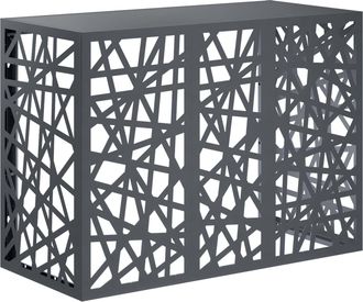 vidaXL Funda Para Aire Acondicionado Gris Antracita 110 X 50 X 80 Cm Vidaxl