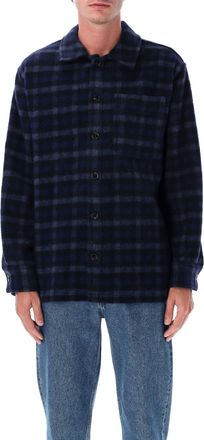 A.P.C. A. p.c. Stanley Checked Wool Overshirt