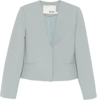 Sir. Giacca con scollo a V - Blu