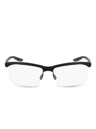 Nike rimless rectangle glasses - Black