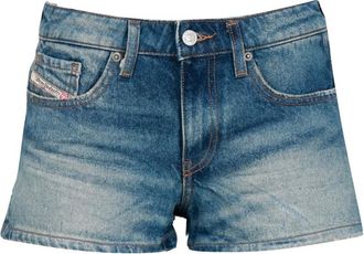 Diesel Denim Shorts - Dames - Denim shorts - Blauw - W29 - Denim - Korte Broeken