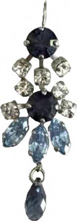 Mariana Womens Night Sky Earrings In Clear/ Light / Dark Blue