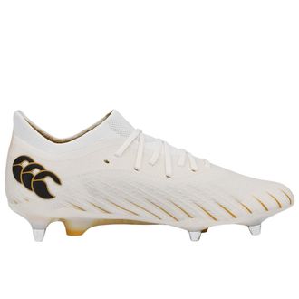 Canterbury Of New Zealand Unisex Adult Speed Falcon Elite Soft Ground Rugby Boots (White) - Size UK 10.5