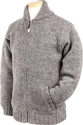 Laundromat Mens Lodge Sweater - Medium Natural