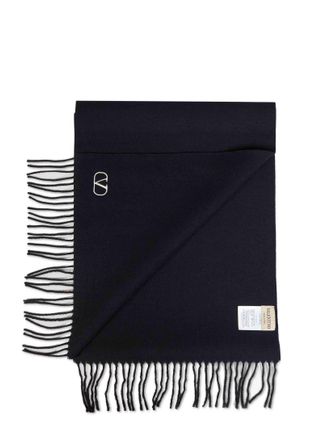 Valentino Garavani Virgin Wool Scarf - Black