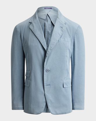 Ralph Lauren Purple Label Men & apos;s Kent Linen-Silk Suit Jacket