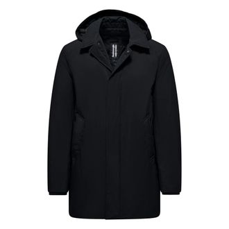 Bomboogie Trenchcoat - Heren - Mantels - Blauw - Maat: 2XL Nylon