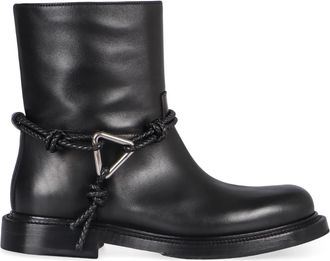 Bottega Veneta James Enkellaars - Dames - Enkellaarsjes - Zwart - 37 EU - Leer - Schoenen