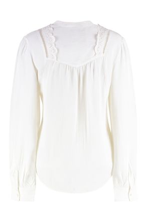 Isabel Marant Womens Blouse Filippa White Viscose Blouses Shirt