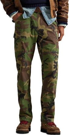 Polo Ralph Lauren Lightweight Rustic Canvas Cargo Pants in Surplus Camo at Nordstrom, Size 34 X 32