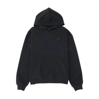 New Balance Sudadera Moderna con Logo Bordado - Sweatshirts & Hoodies - Mujer - Negro - XS