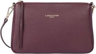 Lancaster Dune Clutch - Dames - Tassen - Rood - Maat: ONE Size Leer