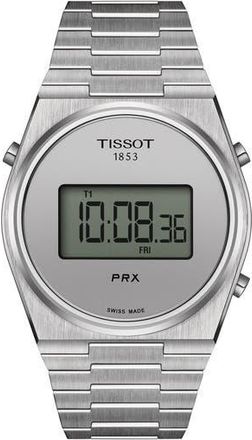 Tissot PRX Digital Bracelet Watch, 40mm in Grey at Nordstrom Rack