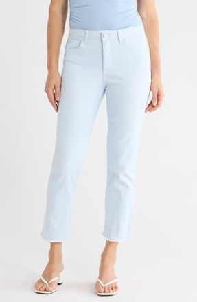 Democracy AbSolution High Waist Slim Straight Leg Jeans in Icy Blue at Nordstrom Rack, Size 14