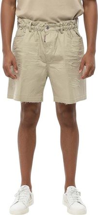 Dsquared2 Beige Distressed Shorts