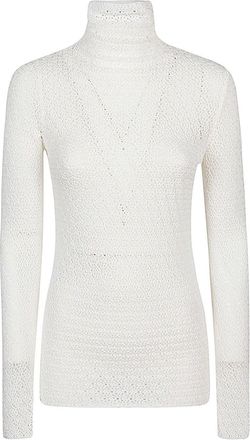 Toteme High Neck Elasticated Top