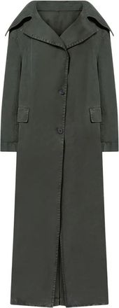 The Attico Cappotto con bottoni - Verde